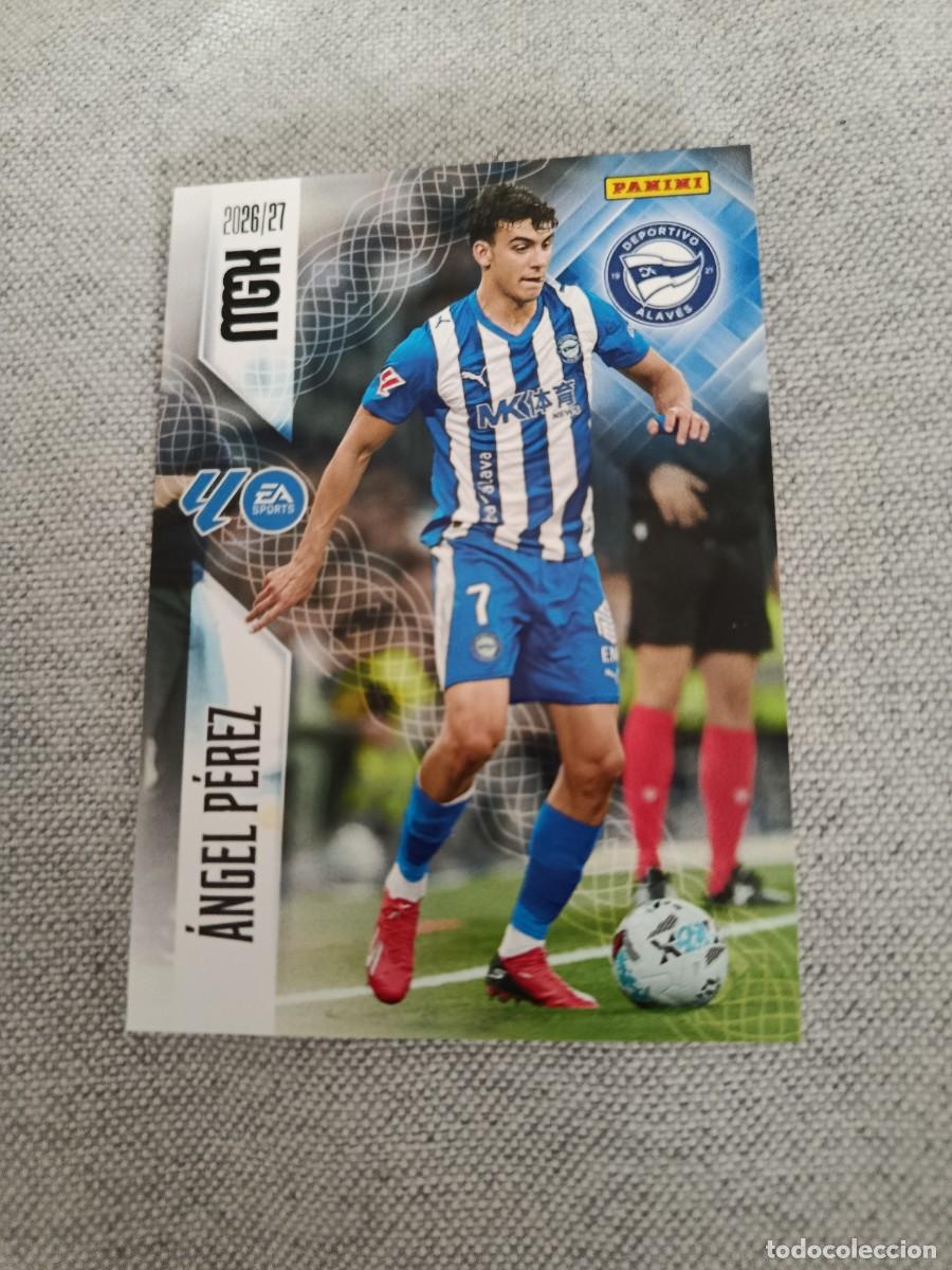 Cromos de f&uacute;tbol: Megacracks 26/27. 33- &Aacute;ngel P&eacute;rez. Alav&eacute;s.