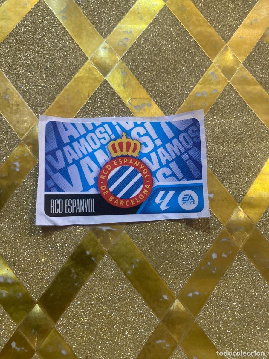 Cartes &agrave; collectionner de Football: CROMO DE FUTBOL ESCUDO ESPA&Ntilde;OL ESPANYOL &iexcl;VAMOS ! CHICLE LIGA 2026 2027 PANINI !