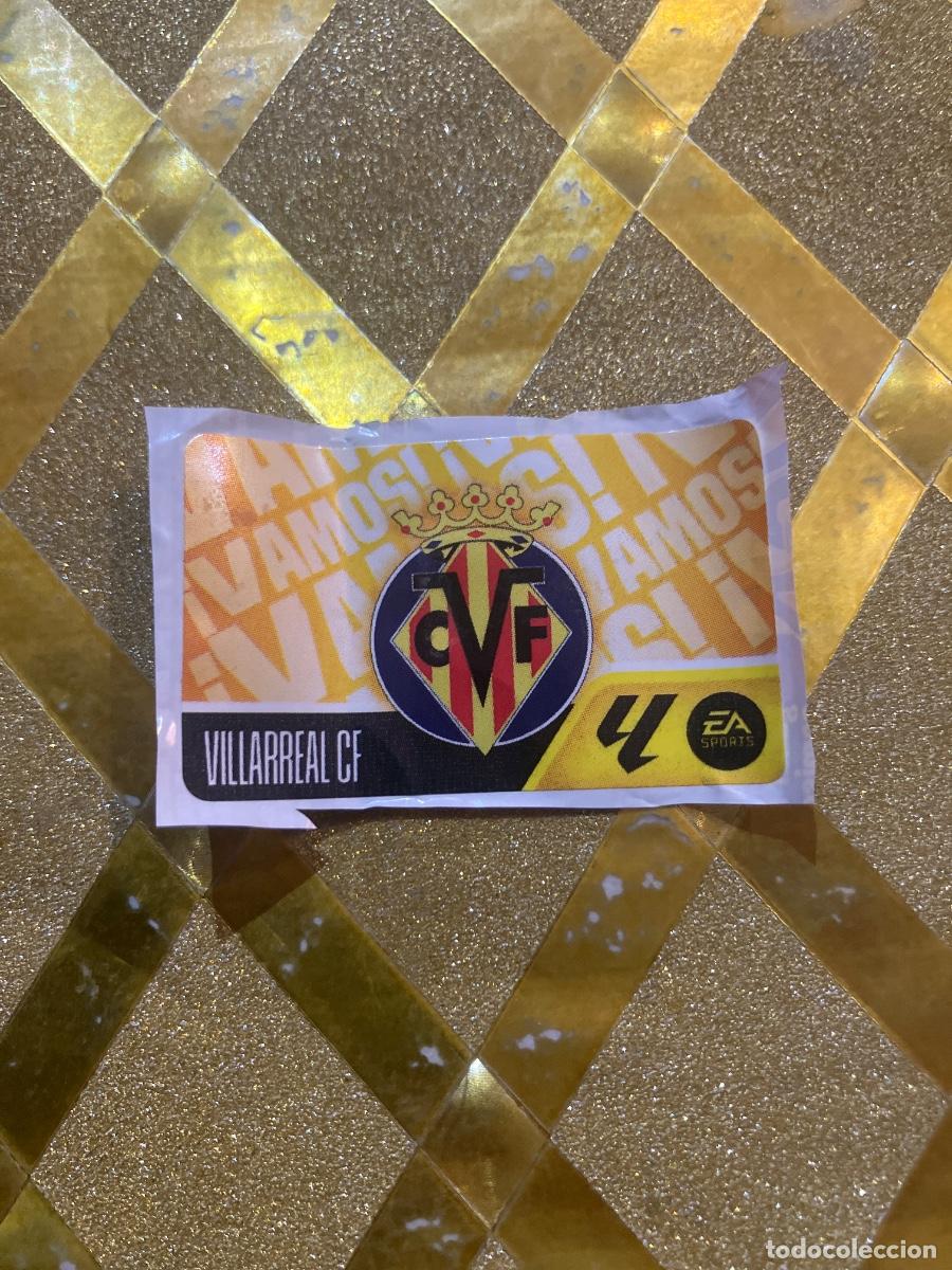 Cartes &agrave; collectionner de Football: CROMO DE FUTBOL ESCUDO VILLARREAL &iexcl;VAMOS ! CHICLE LIGA 2026 2027 PANINI !