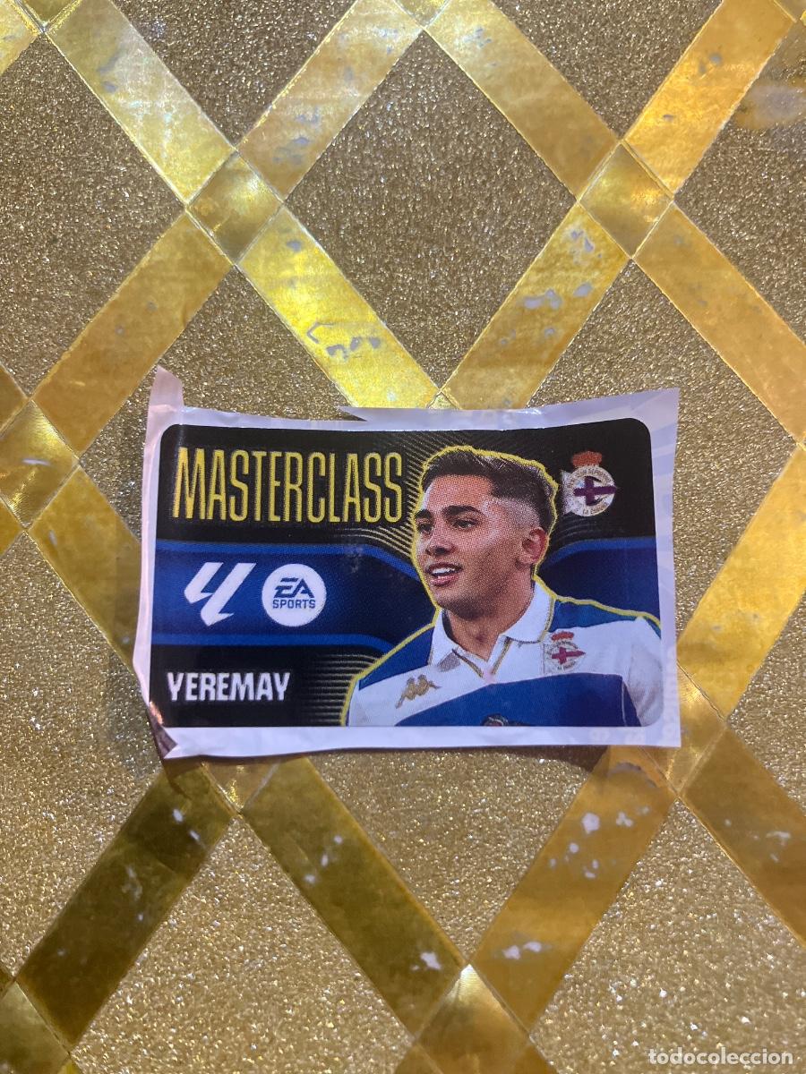 Cromos de Futebol: CROMO DE FUTBOL YEREMAY DEPORTIVO CORU&Ntilde;A MASTERCLASS CHICLE LIGA 2026 2027 PANINI !