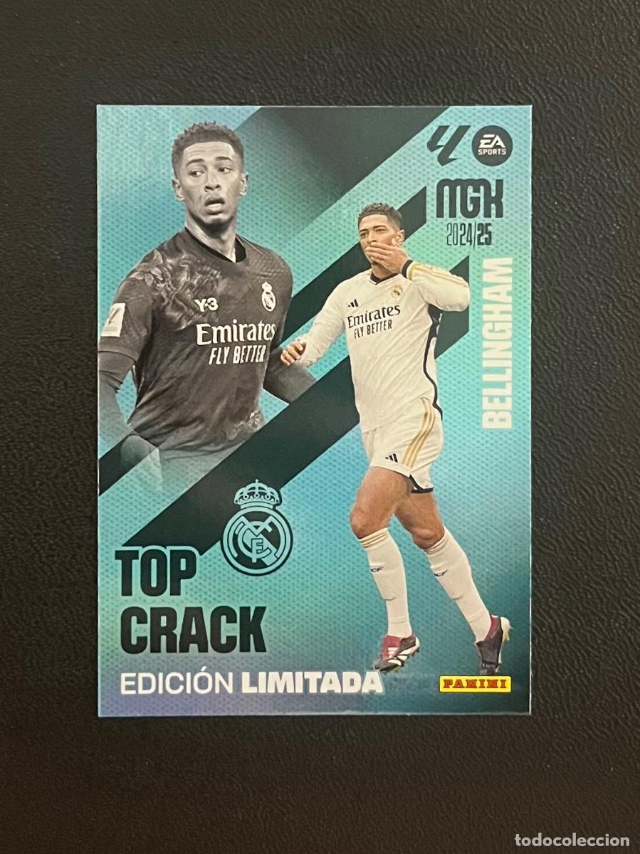 Cromos de f&uacute;tbol: JUDE BELLINGHAM REAL MADRID TOP CRACK EDICI&Oacute;N LIMITADA MEGACRACKS 2024 2025 PANINI LA LIGA 24 25