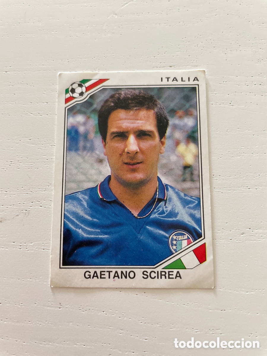 Figurine di Calcio: MEXICO 86 cromo 40 GAETANO SCIREA sin pegar