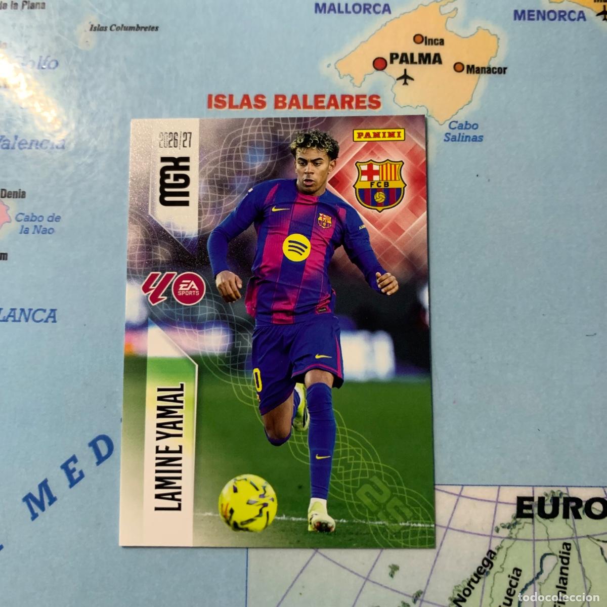 Cromos de Futebol: Lamine Yamal n&uacute;mero 89 del Barcelona megacracks 26-27 2026-2027