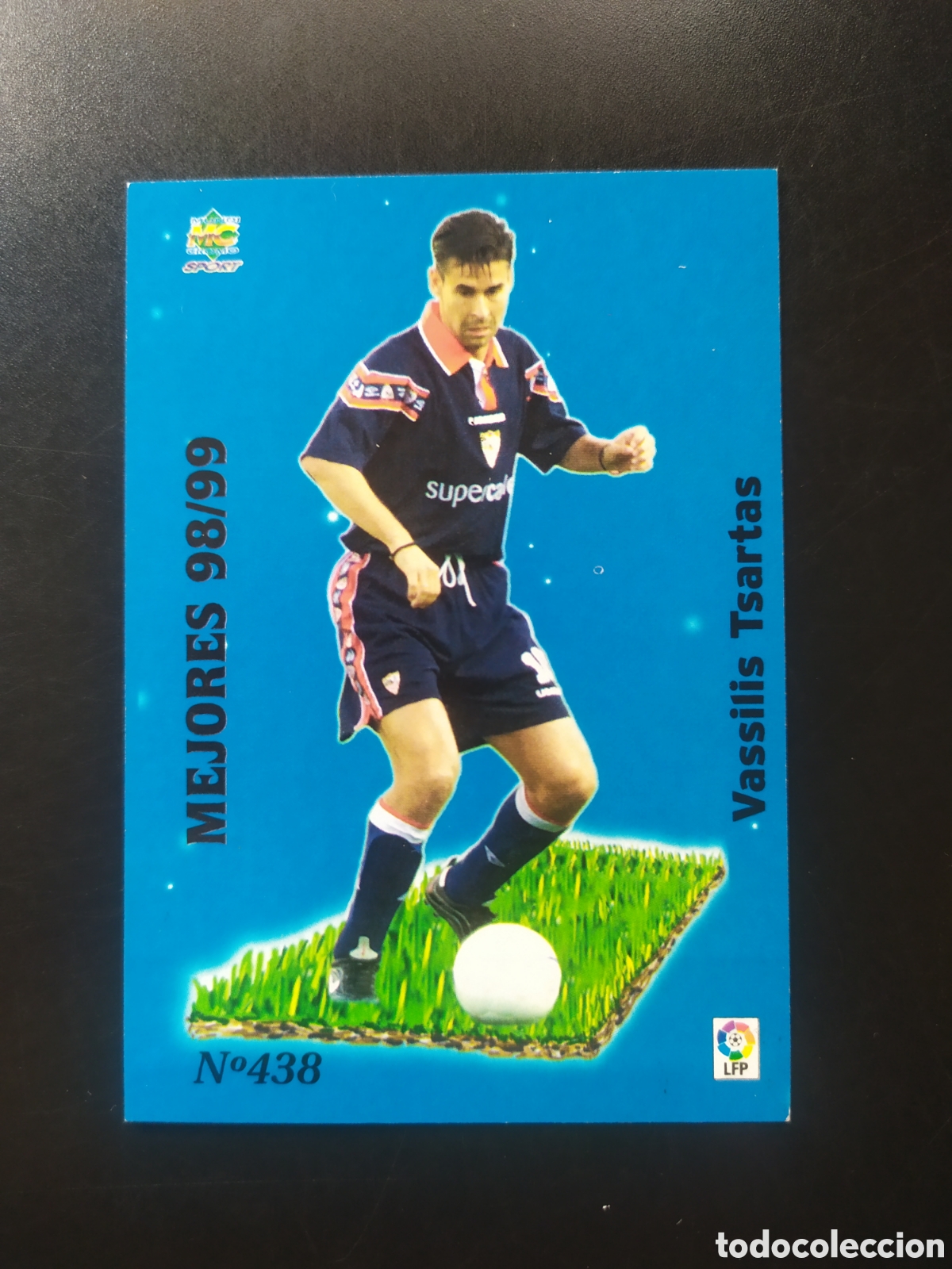 Fu&szlig;ball-Sticker: Mundicromo fichas Liga 1999 2000 99 00 Tsartas mejores 98/99 n&deg; 438 Sevilla