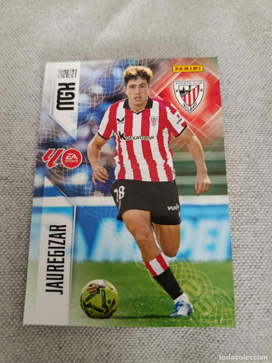 Fu&szlig;ball-Sticker: Megacracks 26/27. 46- Jauregizar. Athletic de Bilbao..