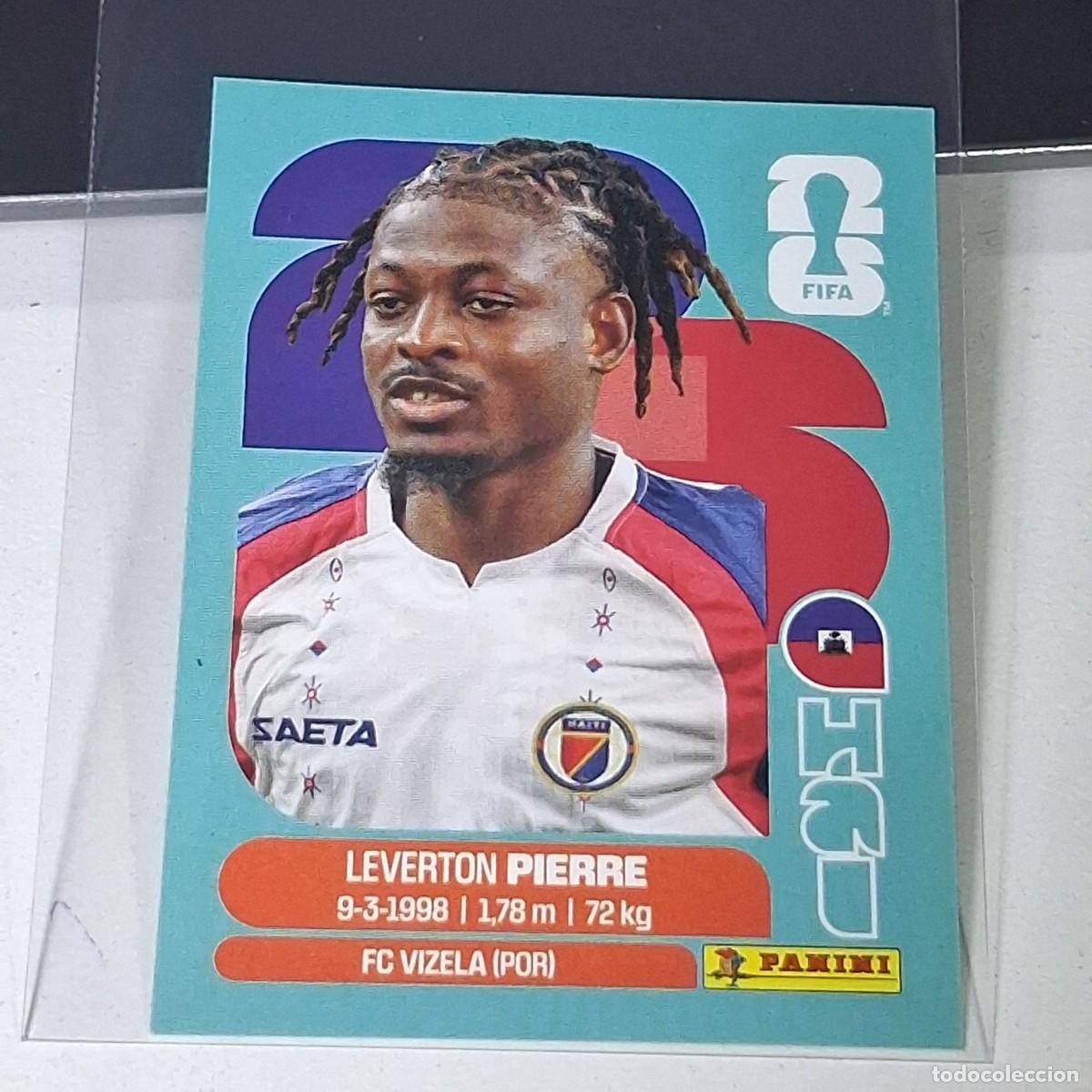 Fu&szlig;ball-Sticker: B39 HAI10 LEVERTON PIERRE 10 HAITI HAI MUNDIAL FIFA WORLD CUP 2026 STICKER PANINI