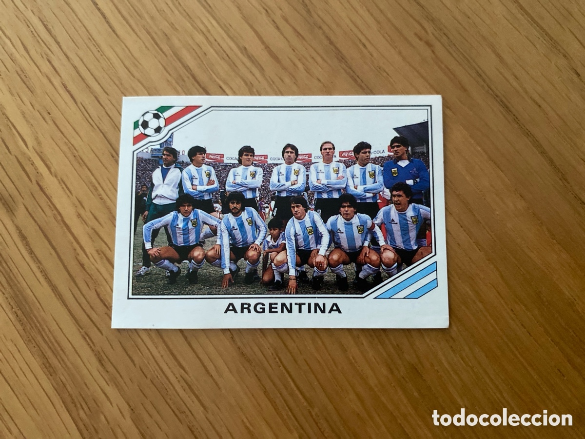 Cromos de f&uacute;tbol: Cromo panini mundial Mexico 86 n&uacute;mero 73 Argentina - Sticker album world cup 1986