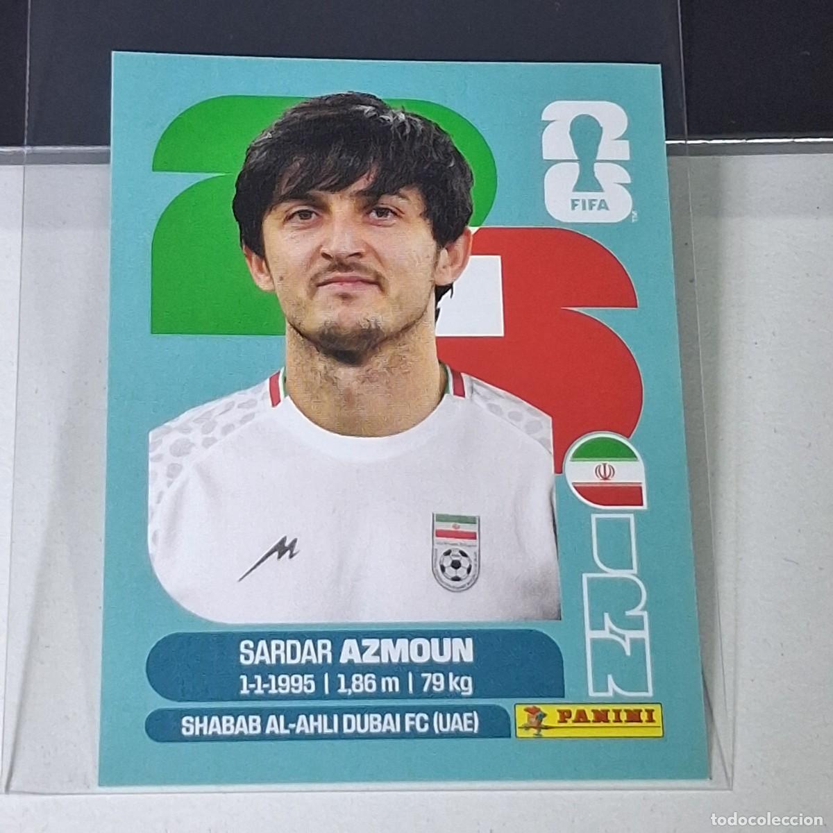 Cromos de f&uacute;tbol: B39 IRN 17 IRN17 SARDAR AZMOUN IRAN MUNDIAL FIFA WORLD CUP 2026 STICKER PANINI