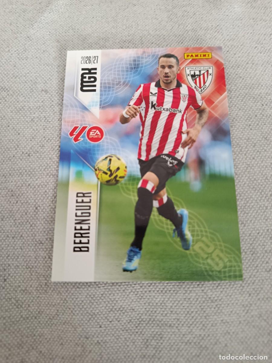 Cromos de f&uacute;tbol: Megacracks 26/27. 50- Berenguer. Athletic de Bilbao..