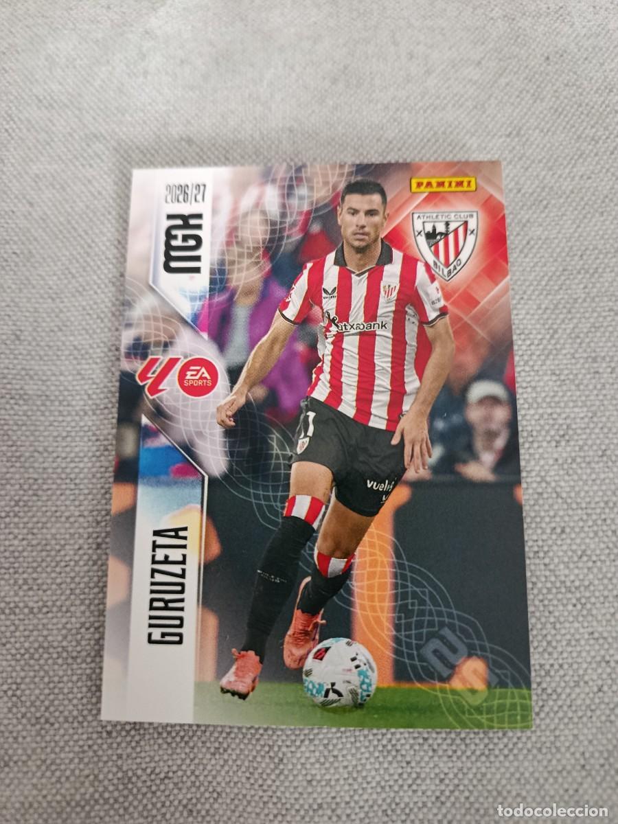Cromos de f&uacute;tbol: Megacracks 26/27. 53- Guruzeta. Athletic de Bilbao..