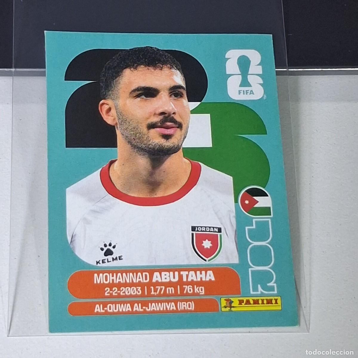 Cromos de f&uacute;tbol: B39 B25 JOR 12 JOR12 MOHANNAD ABU TAHA ABUTAHA JORDANIA JOR MUNDIAL FIFA WORLD CUP 2026 STICKER PANI
