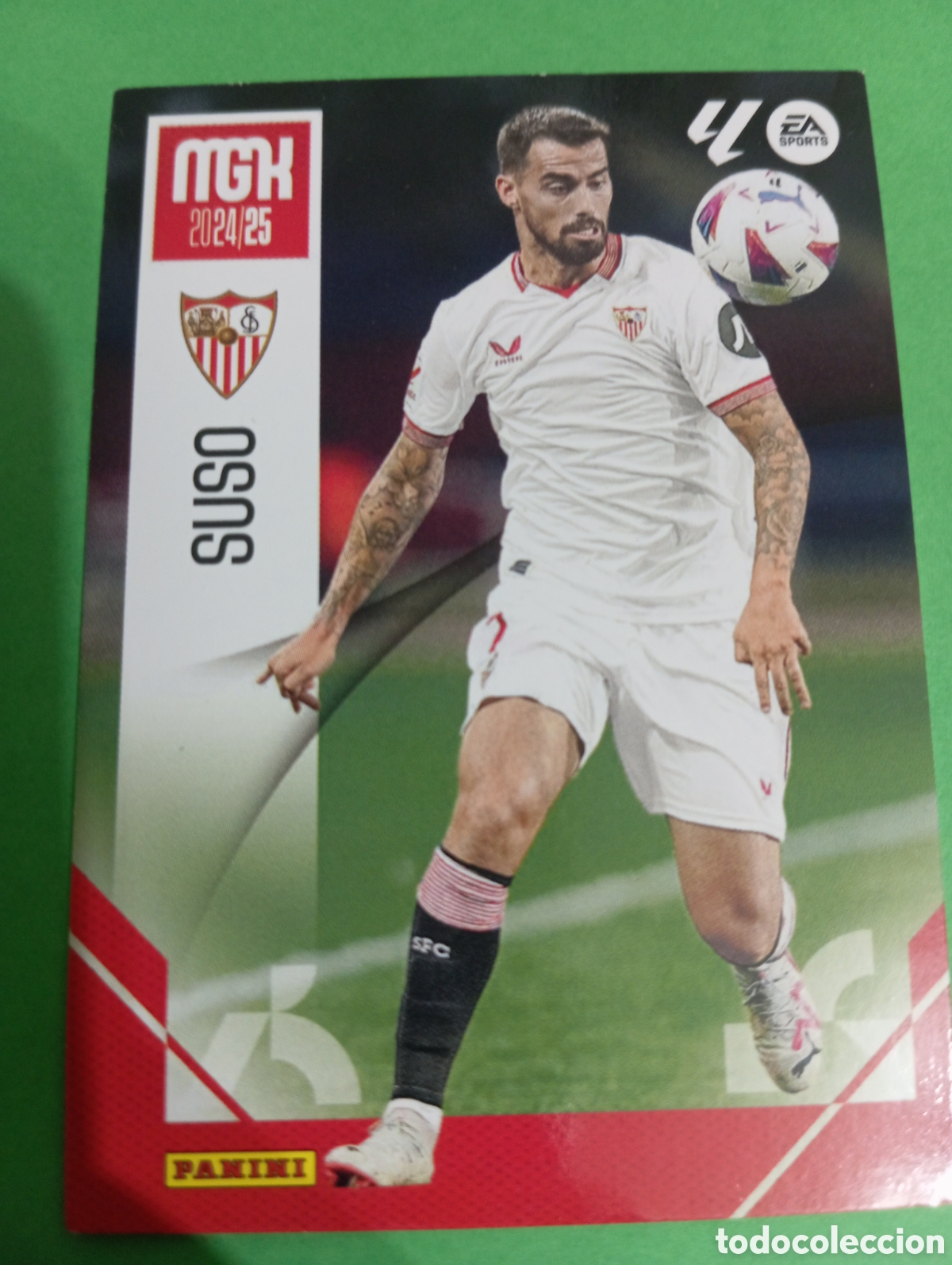 Cromos de f&uacute;tbol: Suso Sevilla n&deg;321 / PANINI MEGACRACKS 2024/2025