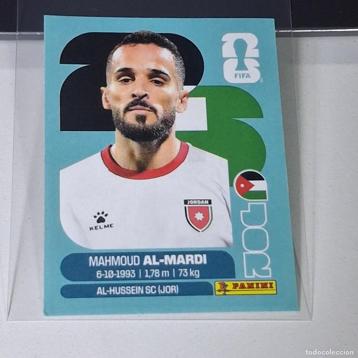 Cromos de f&uacute;tbol: B39 JOR 17 JOR17 MAHMOUD AL-MARDI JORD&Acirc;NIA MUNDIAL FIFA WORLD CUP 2026 STICKER PANINI