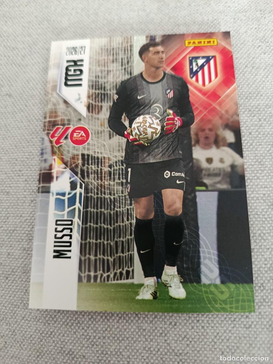 Cromos de f&uacute;tbol: Megacracks 26/27. 57- Musso. Atl&eacute;tico de Madrid.