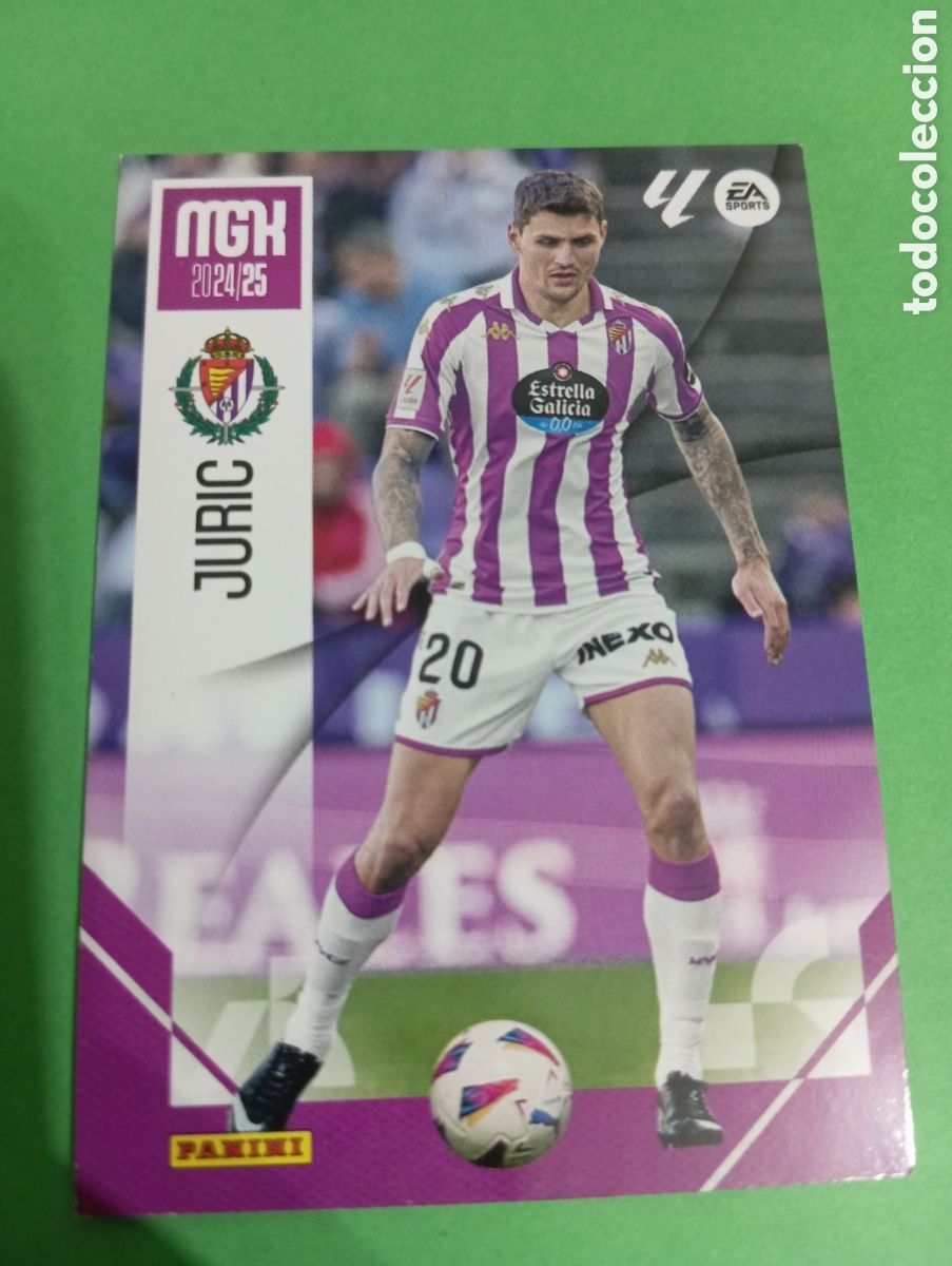 Cromos de f&uacute;tbol: Juric Valladolid n&deg;352 / PANINI MEGACRACKS 2024/2025