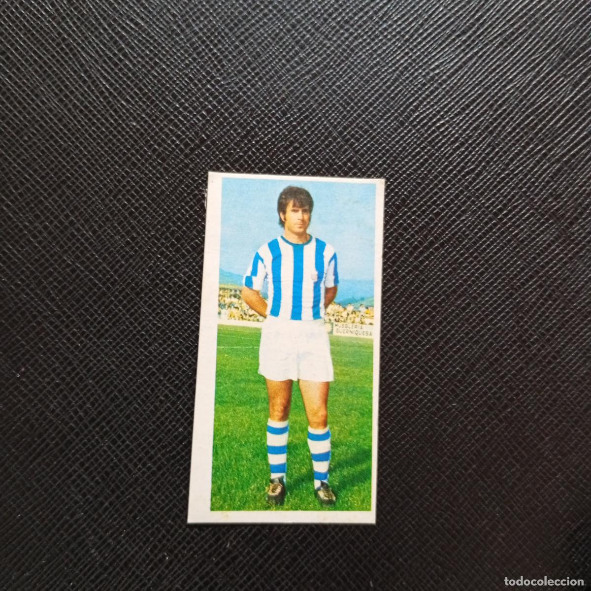 Cromos de f&uacute;tbol: CORCUERA REAL SOCIEDAD ESTE 1975 1976 CROMO FUTBOL LIGA 75 76 - DESPEGADO - A196 PG9