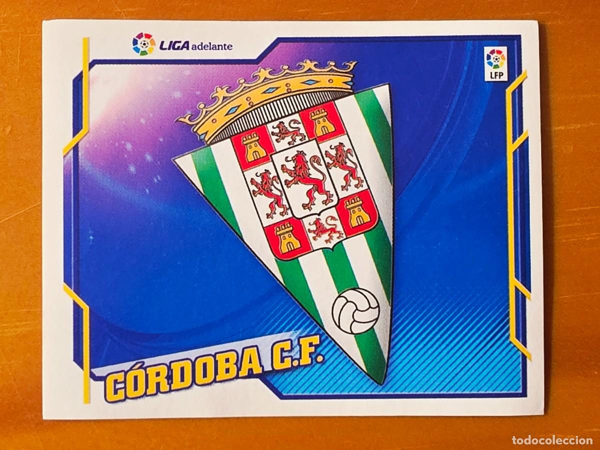 Cartes &agrave; collectionner de Football: Escudo C&oacute;rdoba CF, segunda divisi&oacute;n Adelante, Panini Ediciones Liga Este 2010 2011 10 11