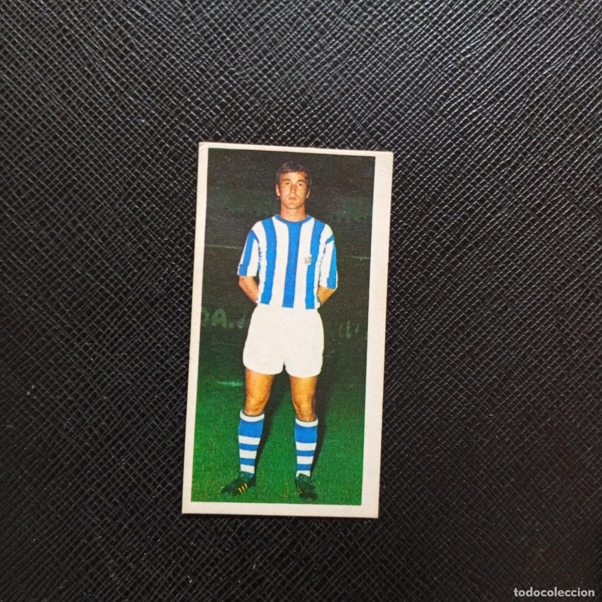 Cartes &agrave; collectionner de Football: MURILLO REAL SOCIEDAD ESTE 1975 1976 CROMO FUTBOL LIGA 75 76 - DESPEGADO - A196 PG10