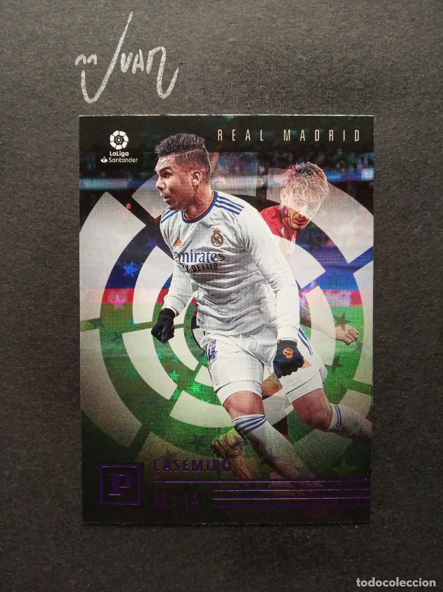 Cartes &agrave; collectionner de Football: N&ordm; 35 PURPLE ASTRO CASEMIRO REAL MADRID BRASIL ⚽ PANINI &reg; CHRONICLES LIGA 2021 2022 21 22 NUEVO