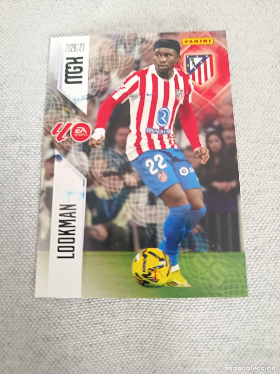 Cartes &agrave; collectionner de Football: Megacracks 26/27. 70- Lookman. Atl&eacute;tico de Madrid.