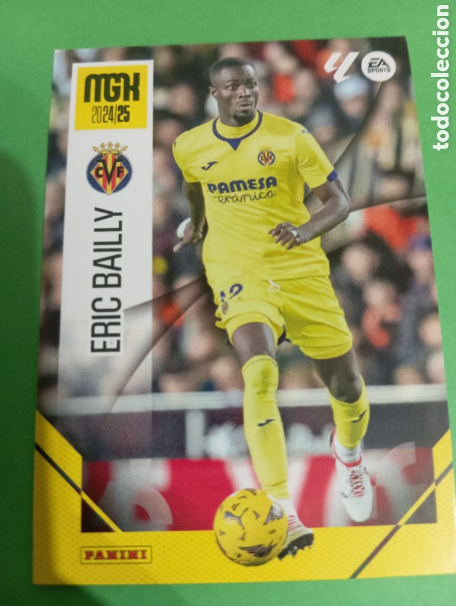Cartes &agrave; collectionner de Football: Eric Bailly Villarreal n&deg;368 / PANINI MEGACRACKS 2024/2025