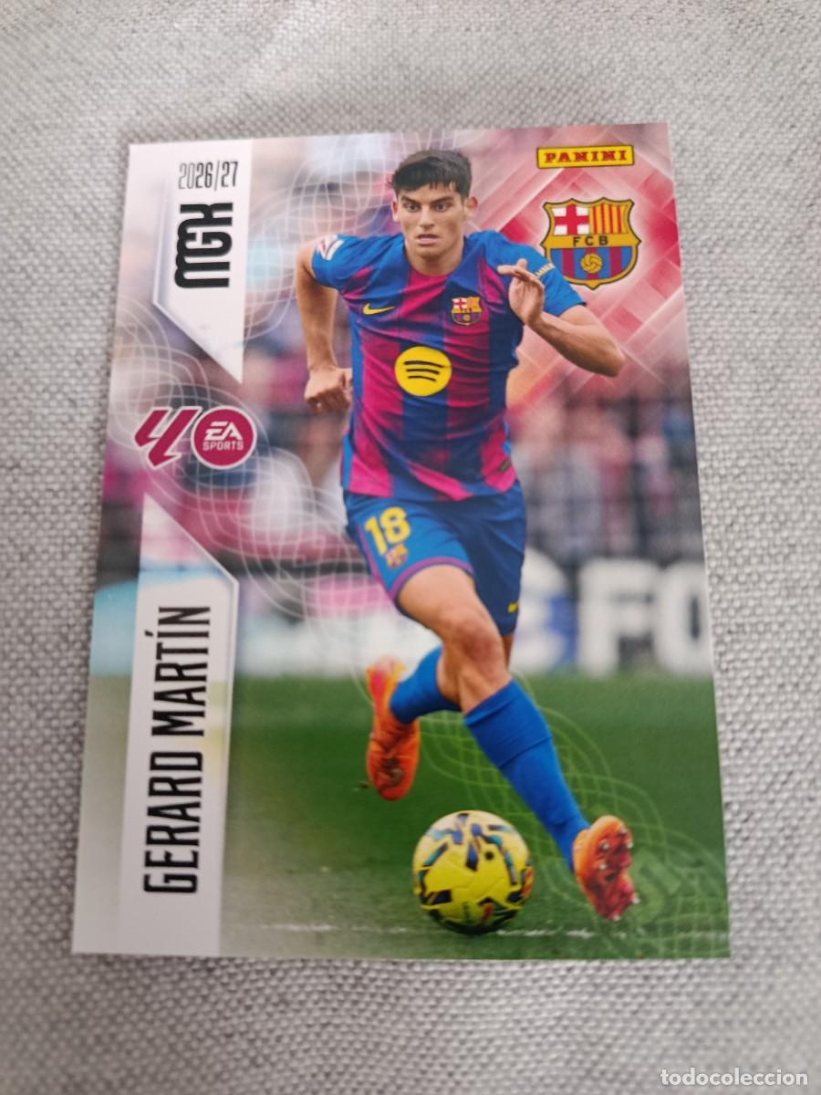 Cromos de f&uacute;tbol: Megacracks 26/27. 77- Gerard Mart&iacute;n. Barcelona.