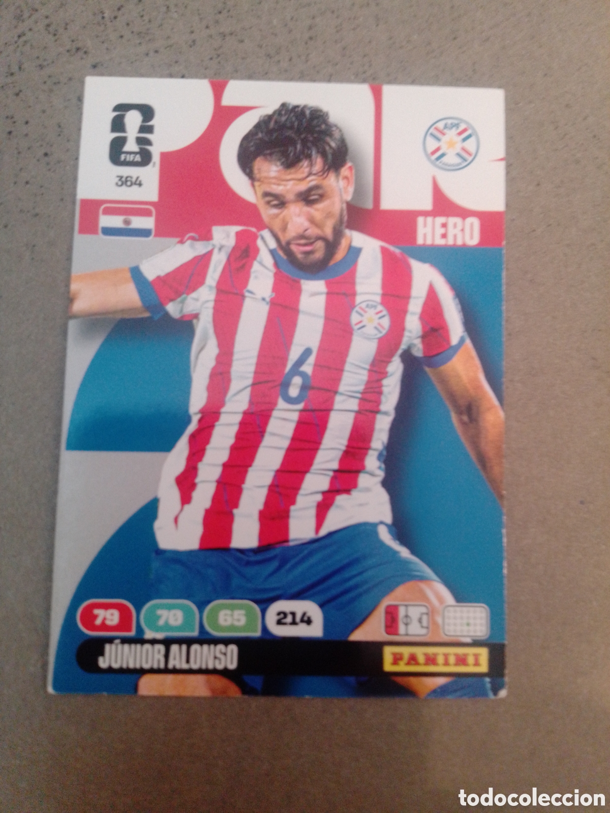 Cromos de f&uacute;tbol: JUNIOR ALONSO PARAGUAY 364 ADRENALYN XL MUNDIAL 2026