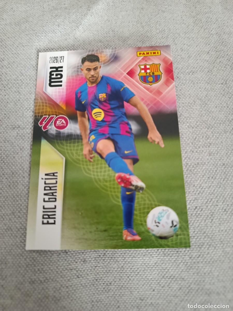 Fu&szlig;ball-Sticker: Megacracks 26/27. 79- Eric Garc&iacute;a. Barcelona.