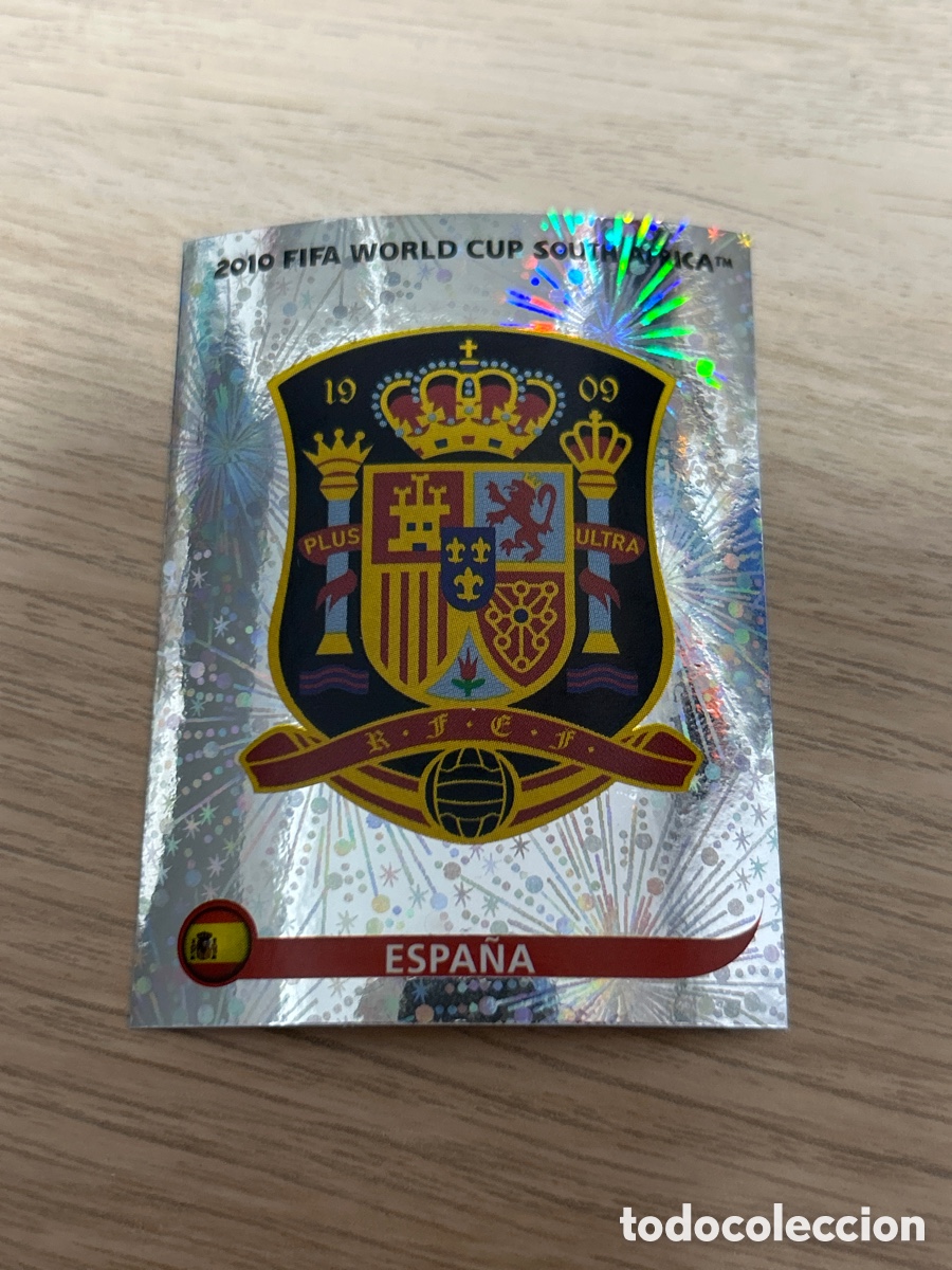 Cartes &agrave; collectionner de Football: 563 ESCUDO ESPA&Ntilde;A CROMOS ALBUM MUNDIAL FUTBOL SOUTH AFRICA 2010 FIFA WORLD CUP PANINI