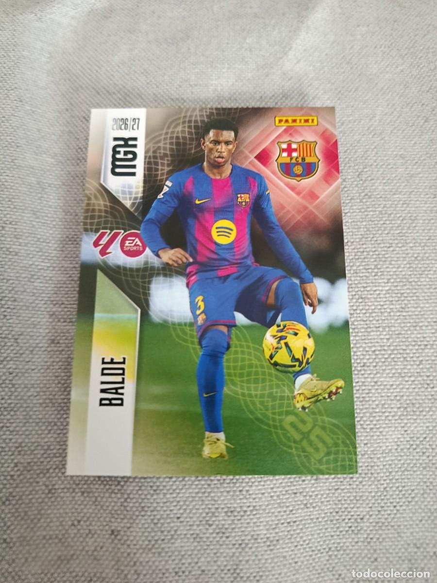 Cartes &agrave; collectionner de Football: Megacracks 26/27. 81- Balde. Barcelona.