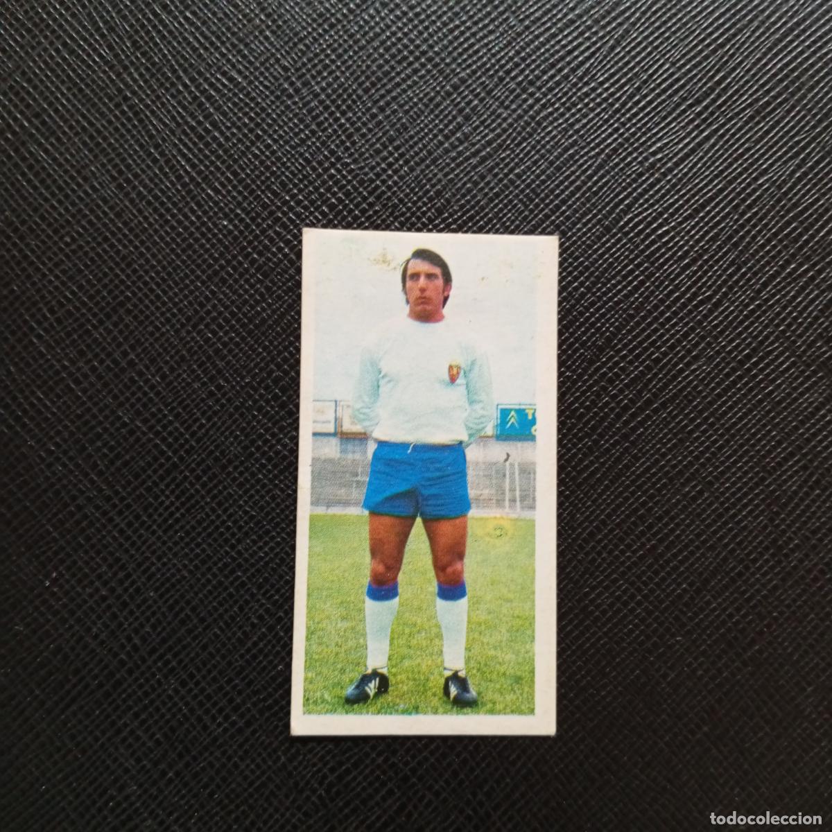 Cartes &agrave; collectionner de Football: RUBIAL ZARAGOZA ESTE 1975 1976 CROMO FUTBOL LIGA 75 76 - DESPEGADO - A196 PG13