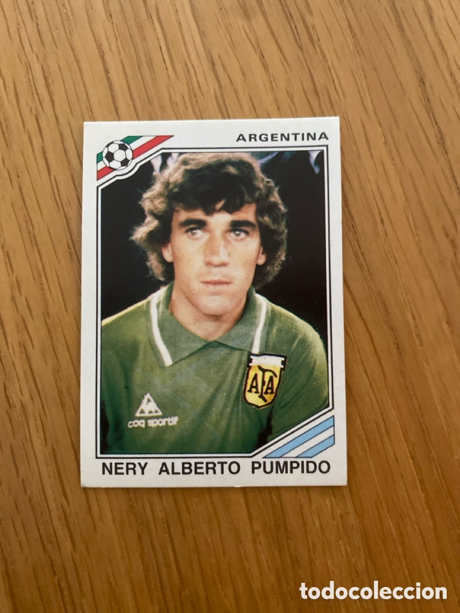 Cartes &agrave; collectionner de Football: Cromo panini mundial Mexico 86 n&uacute;mero 89 Pumpido - Sticker album world cup 1986