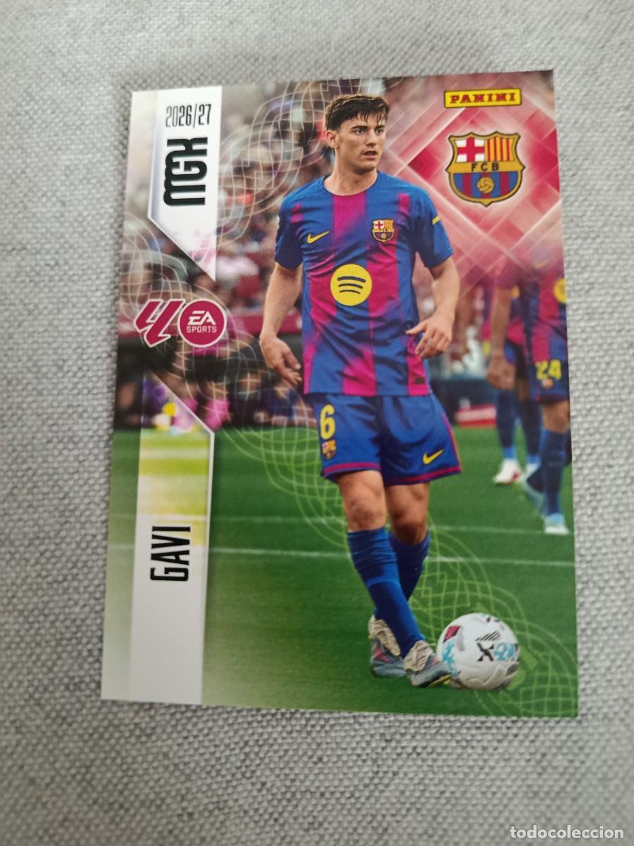 Cartes &agrave; collectionner de Football: Megacracks 26/27. 84- Gavi. Barcelona.