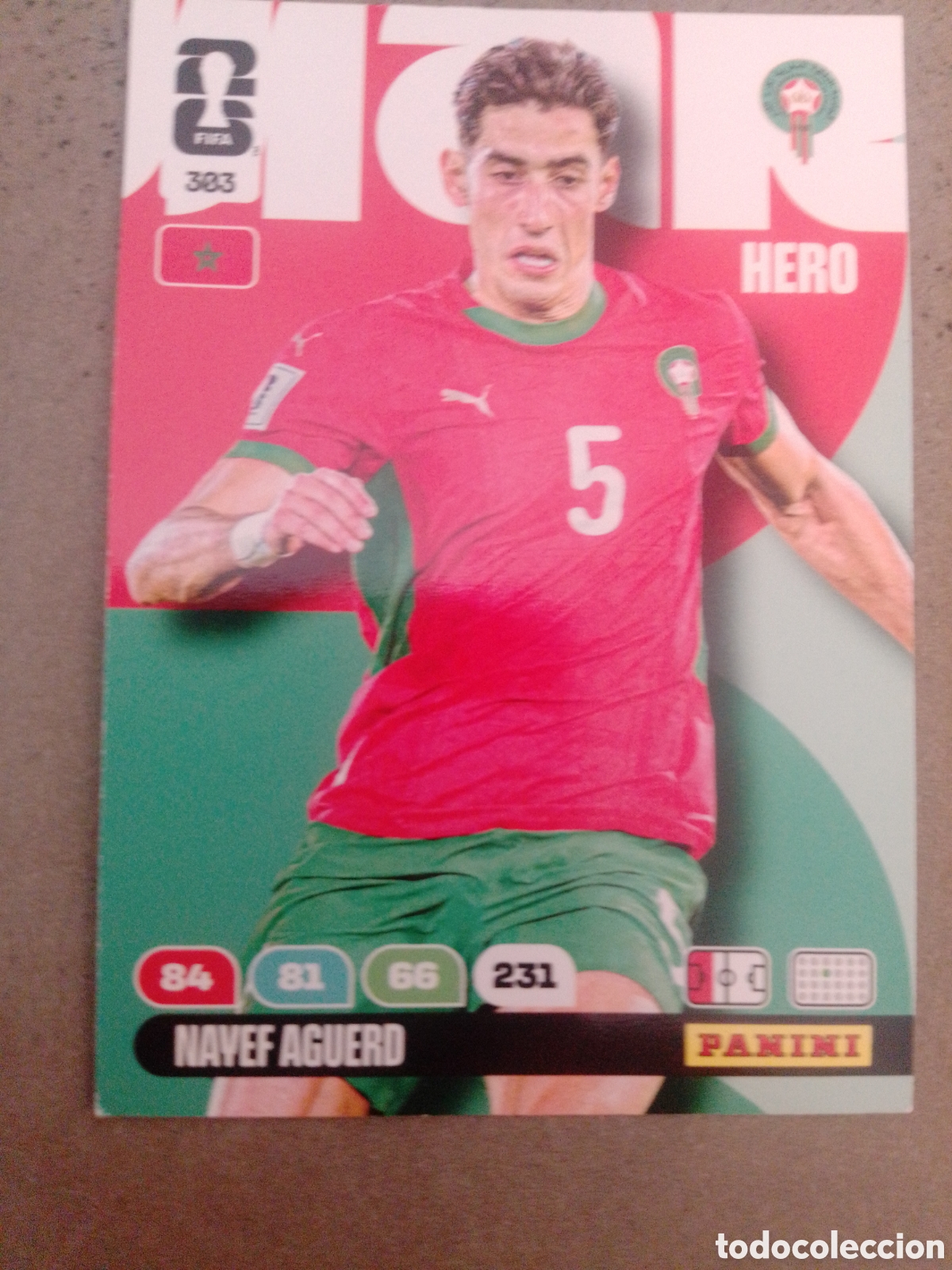 Cromos de f&uacute;tbol: NAYET AGUERD MARRUECOS 303 ADRENALYN XL MUNDIAL 2026