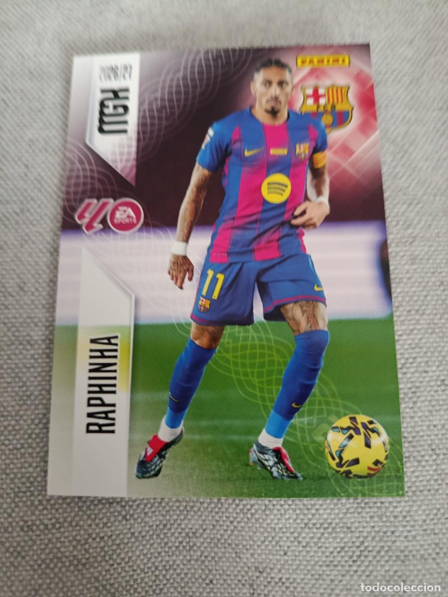 Cromos de f&uacute;tbol: Megacracks 26/27. 88- Raphinha. Barcelona.
