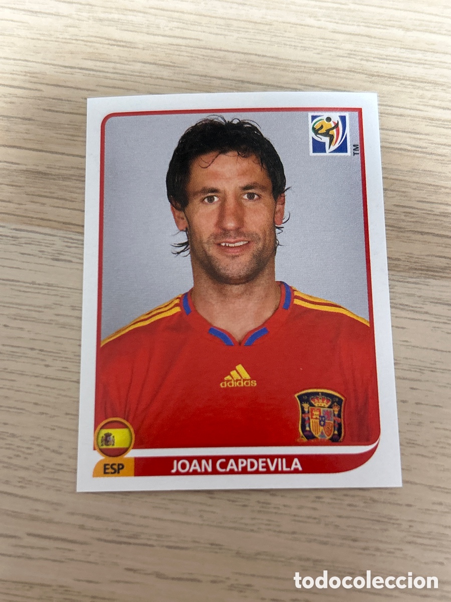 Cromos de f&uacute;tbol: 569 JOAN CAPDEVILA ESPA&Ntilde;A CROMOS ALBUM MUNDIAL FUTBOL SOUTH AFRICA 2010 FIFA WORLD CUP PANINI