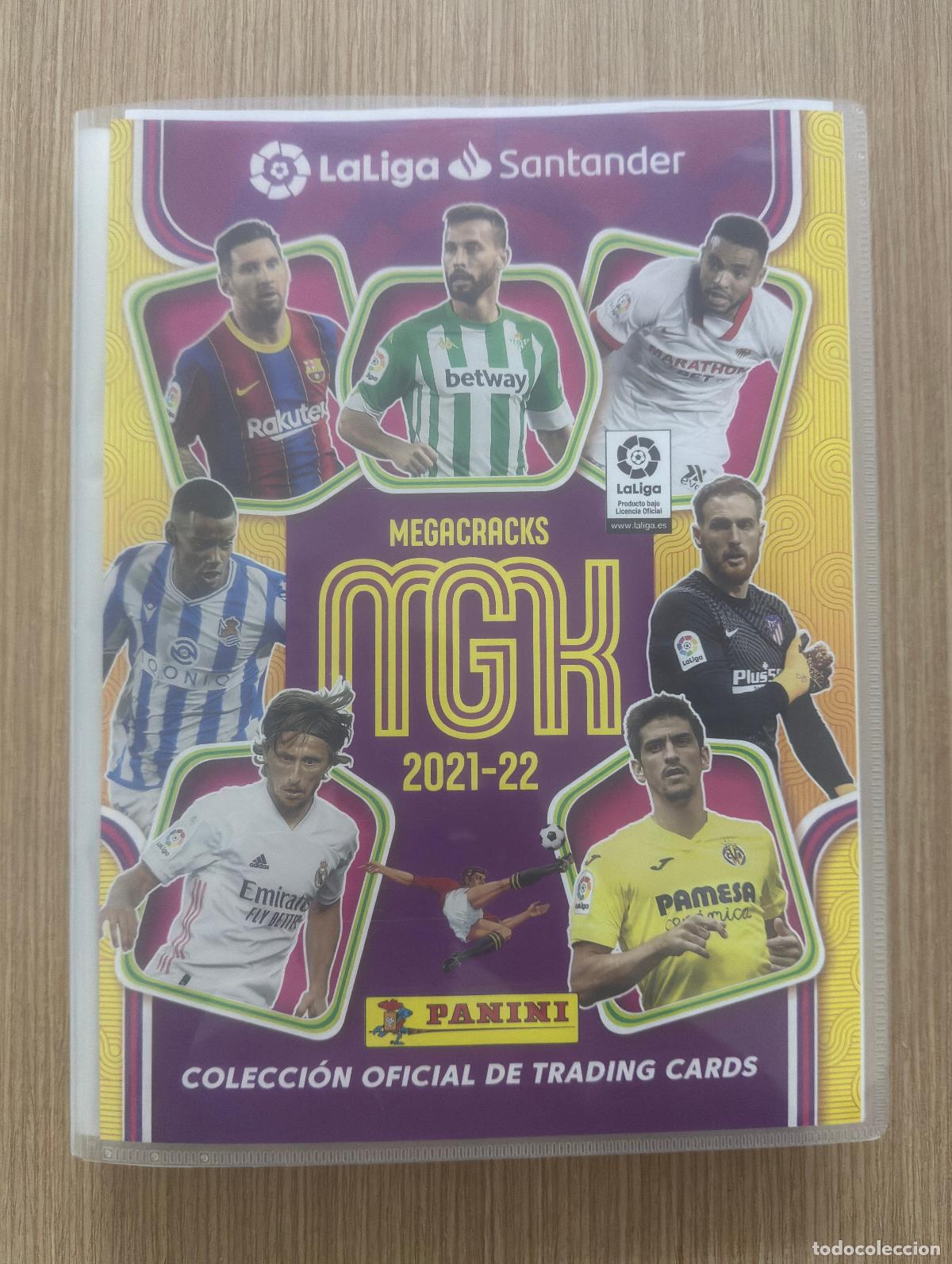 Figurine di Calcio: COLECCION COMPLETA Y SIN PEGAR CROMOS NUEVOS DE SOBRE LA LIGA TEMPORADA 2021 2022 21 22 MEGACRACKS