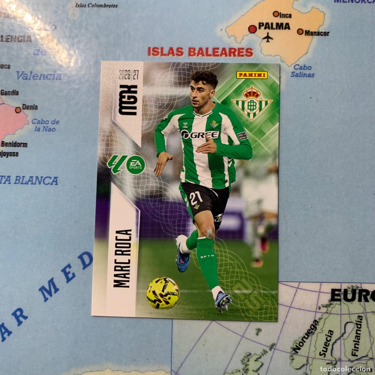 Cromos de f&uacute;tbol: Marc Roca n&uacute;mero 99 del Betis megacracks 26-27 2026-2027