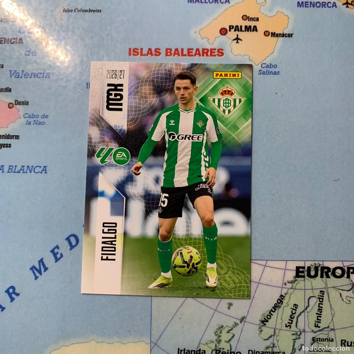Cromos de f&uacute;tbol: Fidalgo n&uacute;mero 101 del Betis megacracks 26-27 2026-2027