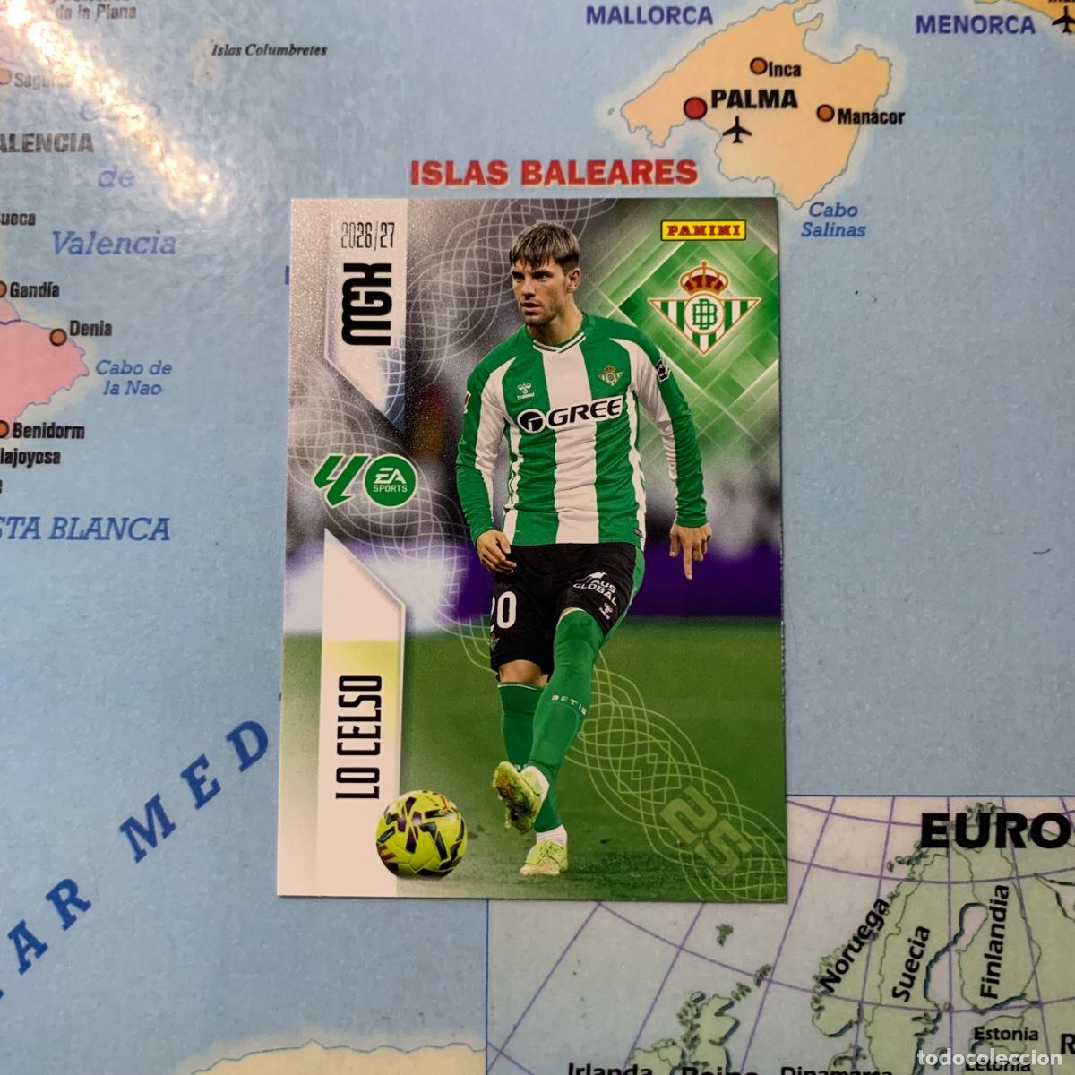 Cromos de f&uacute;tbol: Lo celso n&uacute;mero 103 del Betis megacracks 26-27 2026-2027