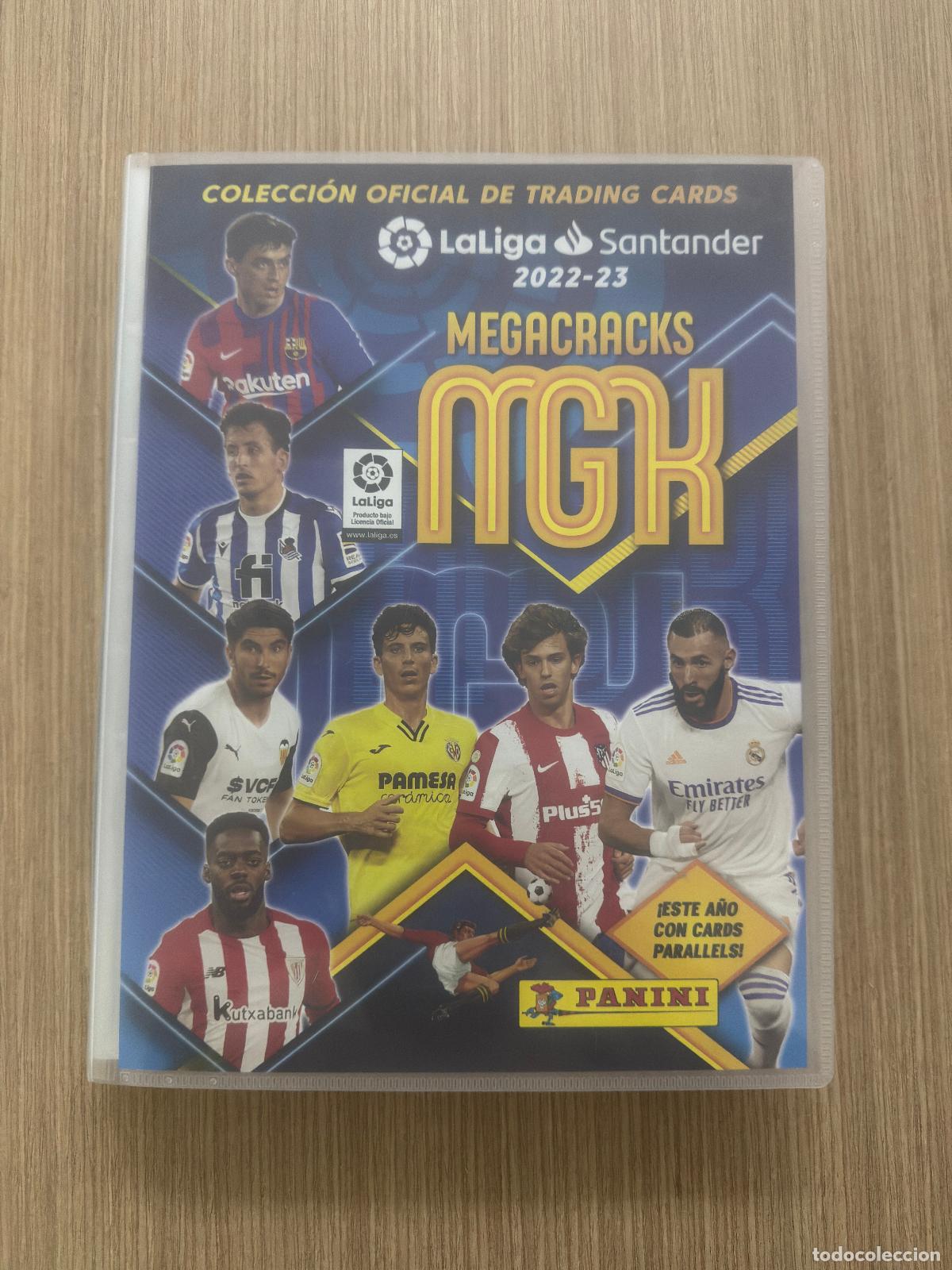 Cromos de f&uacute;tbol: COLECCION COMPLETA Y SIN PEGAR CROMOS NUEVOS DE SOBRE LA LIGA TEMPORADA 2022 2023 22 23 MEGACRACKS