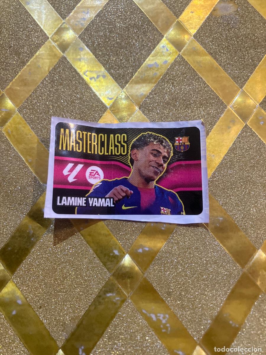Cromos de Futebol: CROMO DE FUTBOL LAMINE YAMAL BARCELONA MASTERCLASS CHICLE LIGA 2026 2027 PANINI !