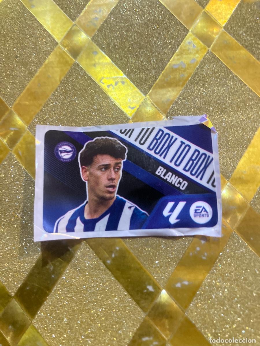 Football Stickers: CROMO DE FUTBOL BLANCO ALAVES BOX TO BOX CHICLE LIGA 2026 2027 PANINI !