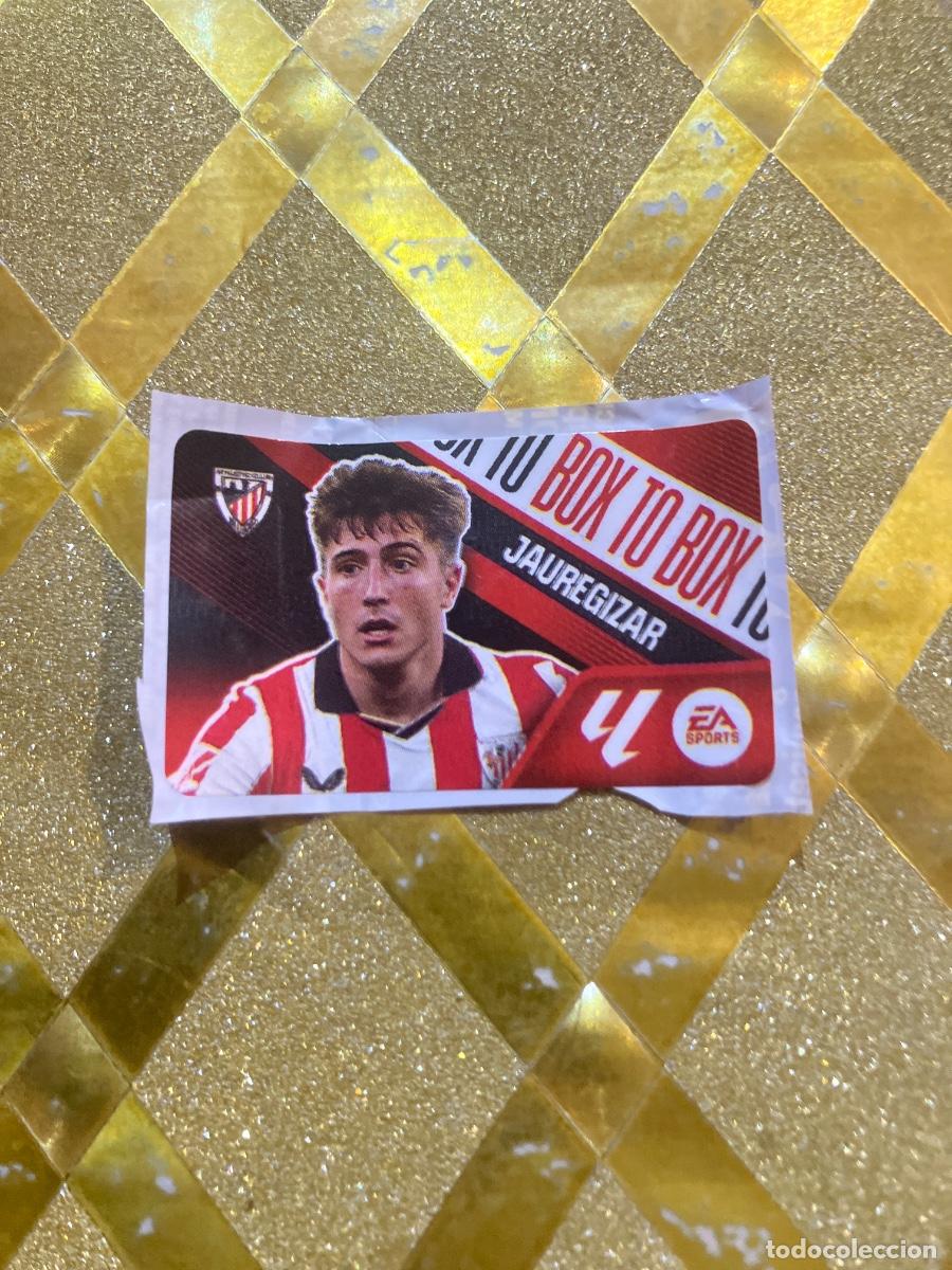 Football Stickers: CROMO DE FUTBOL JAUREGIZAR ATHLETIC DE BILBAO BOX TO BOX CHICLE LIGA 2026 2027 PANINI !