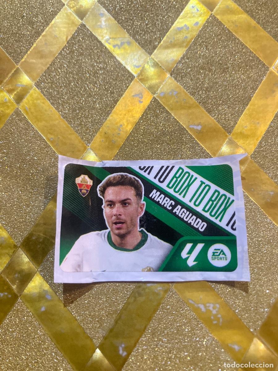 Fu&szlig;ball-Sticker: CROMO DE FUTBOL MARC AGUADO ELCHE BOX TO BOX CHICLE LIGA 2026 2027 PANINI !