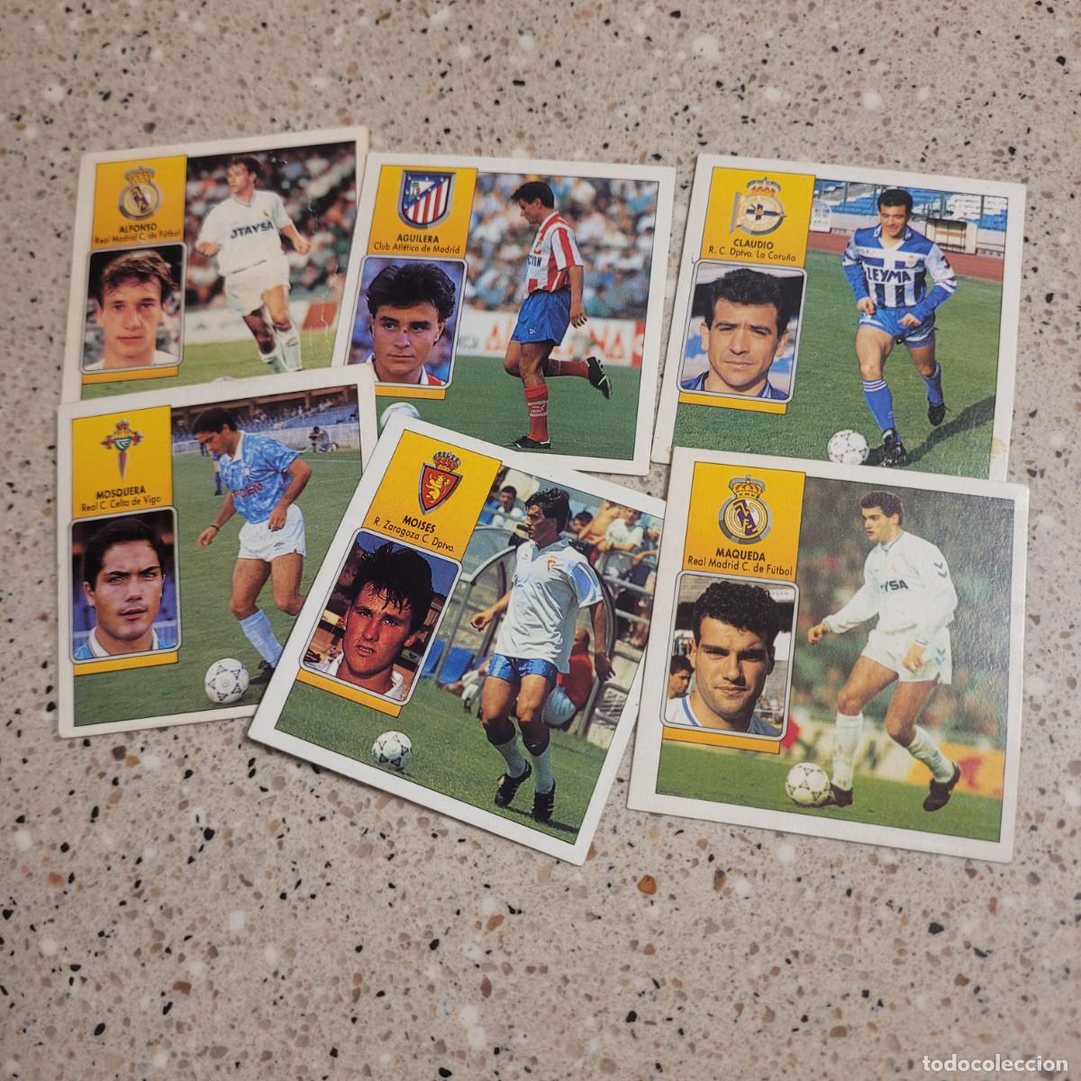 Cromos de f&uacute;tbol: ESTE 92-93 LOTE 6 CROMOS NUEVOS