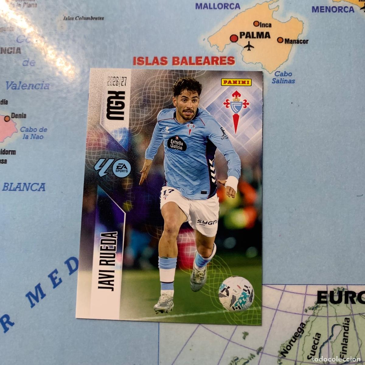 Figurine di Calcio: Javi Rueda n&uacute;mero 112 del Celta megacracks 26-27 2026-2027