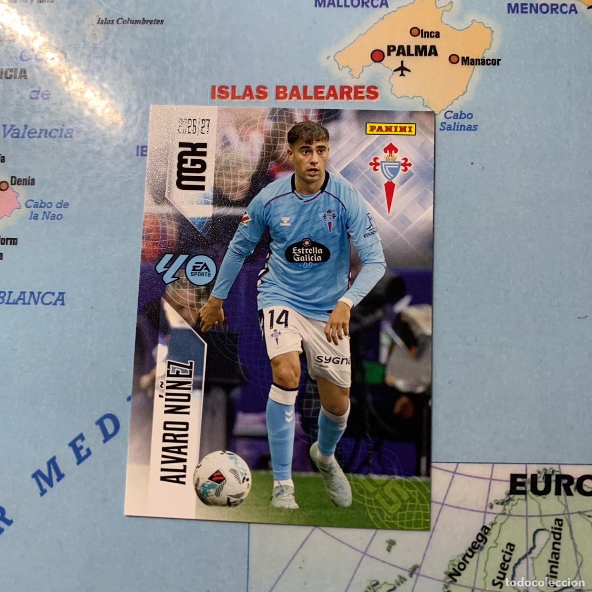Figurine di Calcio: Alvaro Nu&ntilde;ez n&uacute;mero 113 del Celta megacracks 26-27 2026-2027