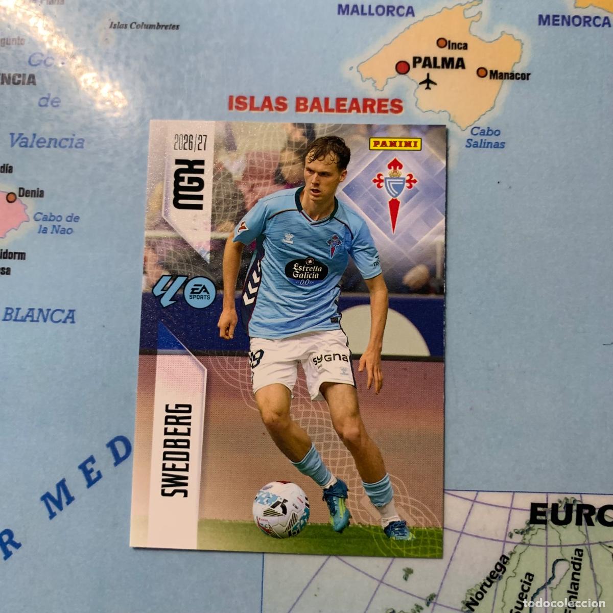 Cromos de f&uacute;tbol: Swedberg n&uacute;mero 122 del Celta megacracks 26-27 2026-2027