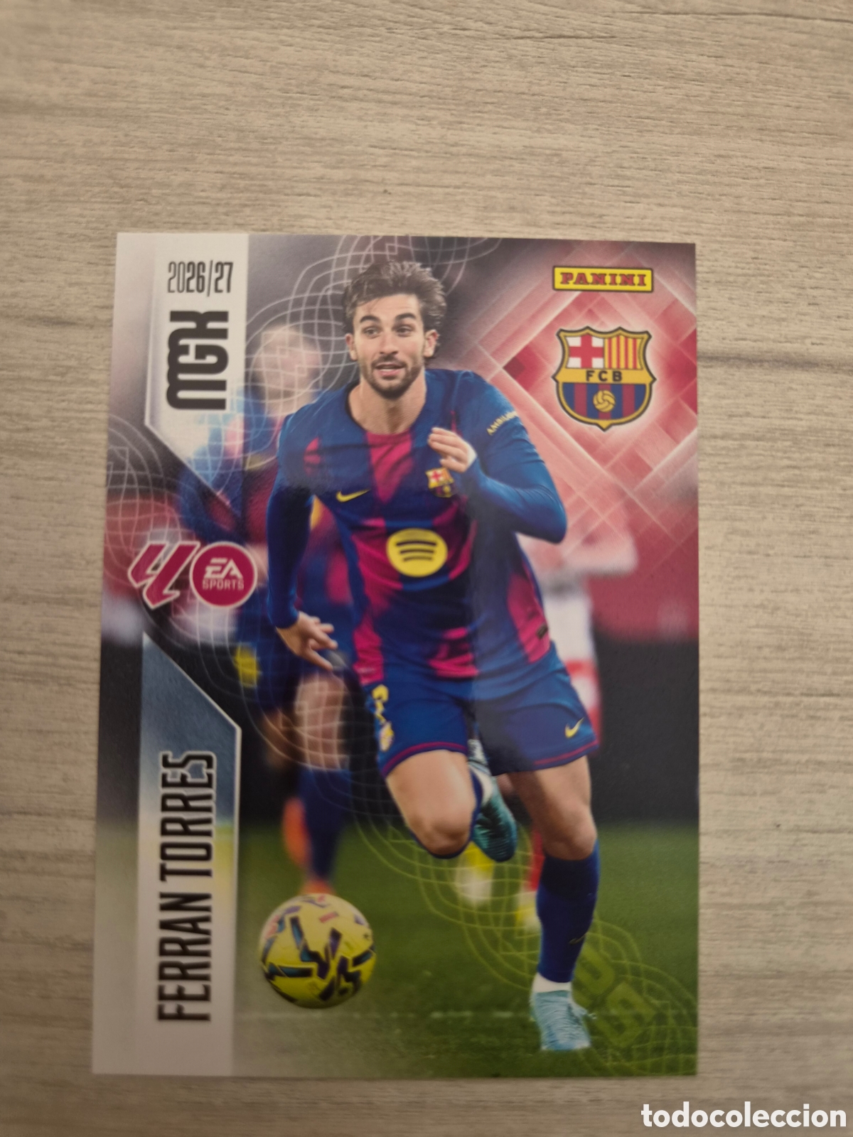 Cromos de f&uacute;tbol: N&deg;90 FC Barcelona Ferran Torres Megacracks 26/27